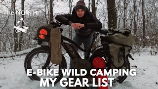 EBike Wild Camping  My Gear List [upl. by Rosemary410]