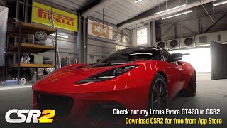 【CSR2】Evora GT430 shift amp tune for 10408 [upl. by Survance]