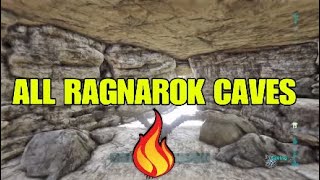 ALL ARK RAGNAROK CAVES [upl. by Launam99]