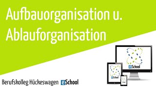 Aufbauorganisation Ablauforganisation einfach erklärt  Einliniensystem Mehrliniensystem Beispiel [upl. by Josiah424]