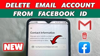 How to Remove Gmail account from Facebook [upl. by Buckels]