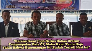 Paket ADDIBU Yakin Dengan Kemenangan Versi Quick Count  Pilkada Flores Timur  Press Conference [upl. by Silecara]