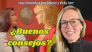 🇩🇪 Alemana reacciona a Ana Gabriel y Vicky Carr🇲🇽  Cosas del amor  Reflexión [upl. by Meihar]