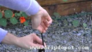 How to install a 180 Degree Spray Jet on 1032 Threads in a Drip Irrigation System [upl. by Anwaf]