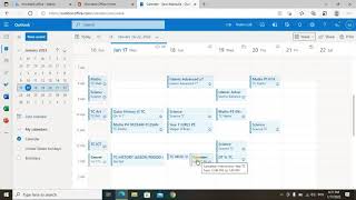 How to sync your outlook calendar with MS Teams [upl. by Rempe643]