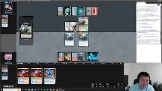 Izzet Wizards 8 Delver VS Dimir Murktide  MTGO Modern League [upl. by Esilanna]