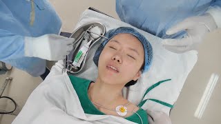 Putting a Girl into Deep Sleep  General Anesthesia  Intubation [upl. by Aubigny]