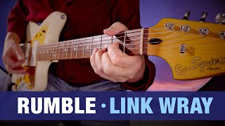 RUMBLE  Link Wray cover [upl. by Nat]