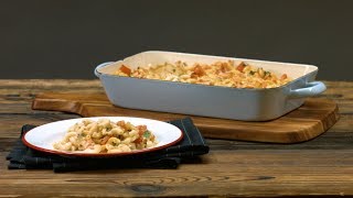 Mac n Cheese Auflauf  Chefkochde [upl. by Yespmed]