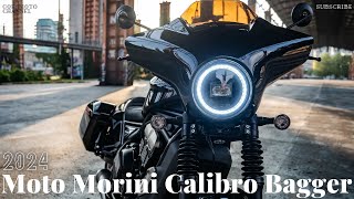 2025 Moto Morini Calibro Bagger  The Perfect Balance of Power Style and Innovation [upl. by Idihsar609]