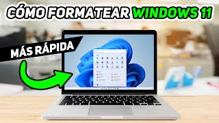 Cómo formatear WINDOWS 11 FÁCIL [upl. by Sculley172]