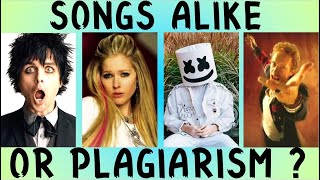 SONGS ALIKE OR PLAGIARISM II [upl. by Gillette417]