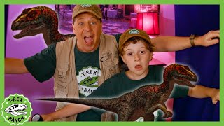 Whos Raptor Got in the House  2 HOUR TRex Ranch Dinosaur Videos for Kids [upl. by Turk]