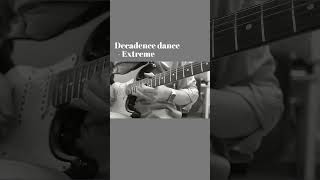 Decadence dance by Extreme Nuno Bettencourt guitar solo cover rock  guitarsolo sparkgo [upl. by Airalednac28]