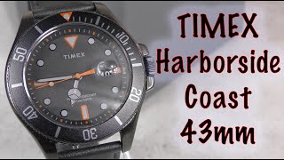 Timex Harbor Coast 43mm TW2V42300 Unboxing amp Review [upl. by Areek]