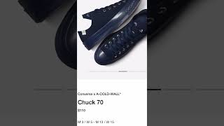 Converse X ACOLDWALL Chuck 70🤔 [upl. by Pfaff338]