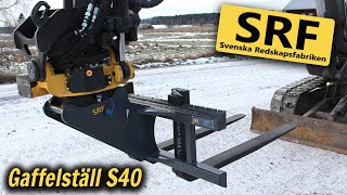 SRF Gaffelställ S40 [upl. by Arvind]