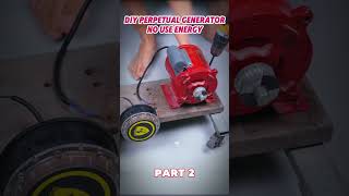 DIY Perpetual Generator No Energy Needed Part 2 diygenerator [upl. by Eelrefinnej]