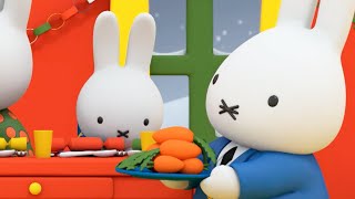 Miffys Special Dinner  Miffy  New Series  Miffys Adventures Big amp Small [upl. by Ahsikar]