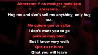 Abrazame English Lyrics Alejandro [upl. by Parrisch]