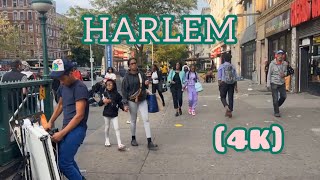 RECORRIDO POR HARLEM NEW YORK 4K harlem recorridopornewyork newyork [upl. by Kcirdahs]