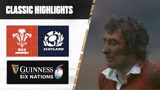 CLASSIC HIGHLIGHTS 📼  Wales v Scotland  1972 [upl. by Lukash]