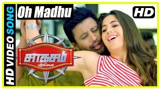 Saahasam Tamil movie  Scenes  Amanda intro  O Madhu song  Prasanth falls for Amanda  John Vijay [upl. by Nalehp]