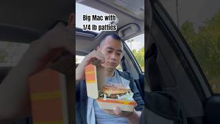 Big Mac with Quarter Pounder Patties mcdonalds burger [upl. by Jude503]