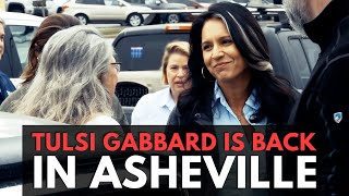 Tulsi Gabbard is BACK in Asheville This Time Shes Brought Some Friends [upl. by Goldia]