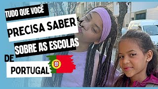 Escolas em Portugal documentos para matricular  Gratuidade  abono de escalão recém chegado [upl. by Vonni957]