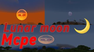 Minecraft Lunar moon mod mcpe [upl. by Amery633]