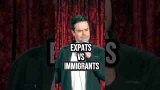 Expats vs Immigrants  What’s the difference 🤔 shorts immigration comedyshorts comedy funny [upl. by Lipman]