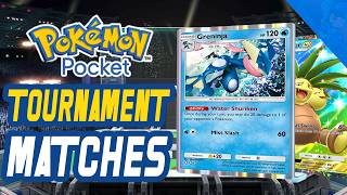 Greninja Exeggutor Deck in a Pokemon Pocket Tournament [upl. by Seed]