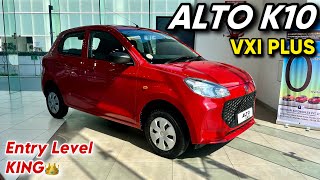 Maruti Alto K10 VXI PLUS 2024  More Space Than Punch amp Sonet [upl. by Euginom205]