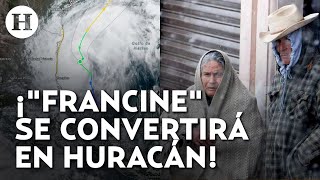 ¡Frente frío y posible huracán Francine azotarán a México Habrá lluvias y temperaturas gélidas [upl. by Nicram]