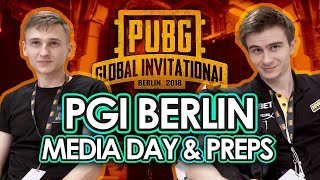 NAVI PUBG at PGI Berlin Media Day amp Preps [upl. by Tongue]