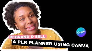 How to Edit amp Rebrand a PLR Planner to Sell using Canva [upl. by Keller]