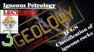 Igneous Petrology  3  IUGS classification QAPF and ultramafic plutonic rocks [upl. by Einneg891]