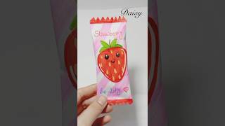 Try it strawberry ice lolly craft cutecraft easydiy [upl. by Diogenes]