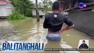 Baha sa ilang lugar sa Quezon Province humupa na  Balitanghali [upl. by Doreg]