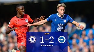 Chelsea 12 Brighton  Highlights  Premier League [upl. by Joycelin]