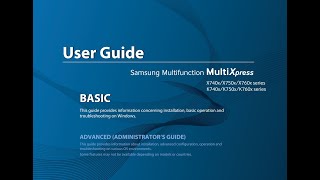 SAMSUNG MULTIXPRESS X750X 01 PDF MANUAL [upl. by Melesa]