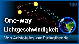 Oneway Lichtgeschwindigkeit messen • relativistischer Dopplereffekt • vAzS 100  Josef M Gaßner [upl. by Greenquist616]