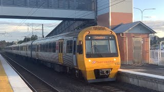 Caboolture IMU122 Passing Through Carseldine Train Station Platform 3 [upl. by Yalc932]