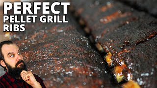 PERFECT RIBS on a pellet grill every time [upl. by Irol]