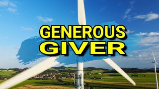 Generous Giver by Vintage Worship  Lyrics Video [upl. by Naro]