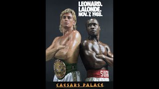 Donny Lalonde talks about his fight with Sugary Ray Leonard [upl. by Romilda]