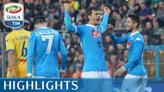 Frosinone  Napoli 15  Highlights  Matchday 19  Serie A TIM 201516 [upl. by Lorain]