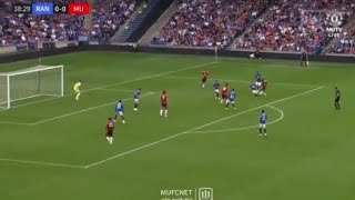 Amad Diallo Amazing Goal Rangers vs ManchesterUnited 01 Goals and Extended Highlights [upl. by Beata]