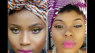 YEMI ALADE INSPIRED MAKEUP TUTORIAL  BEAUTYANDBRUSHES [upl. by Hennessy]